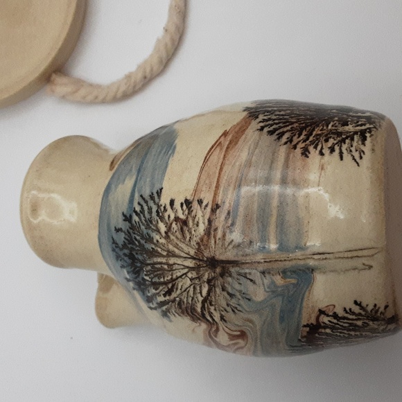 Vintage Sevierville Pottery Tree Art Genie Lamp - Picture 11 of 13